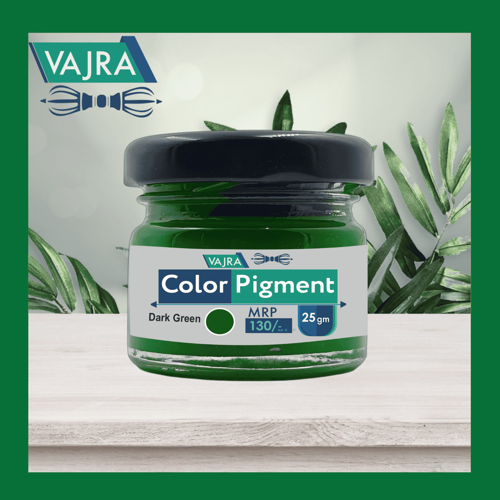 Vajra Opaque Pigment - Dark Green (25gm)