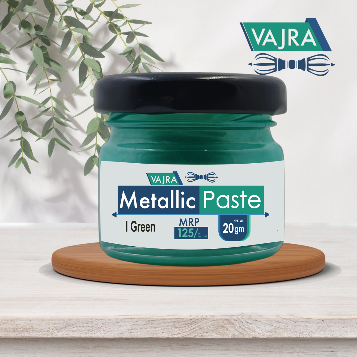 Vajra Metallic Paste - I.Green (20gm)