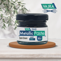 Vajra Metallic Paste - Dark Green (20gm)
